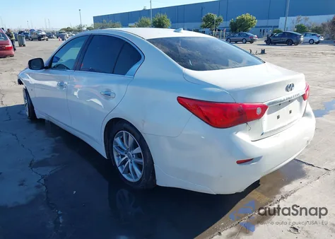 2014 Infiniti Q50 Premium from USA, damaged, VIN JN1BV7AP1EM681982